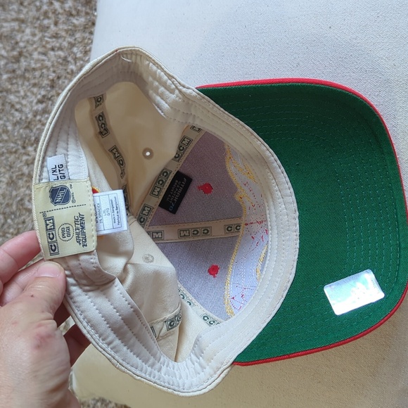 Calgary flames CCM authentic equipment hat - Picture 4 of 4